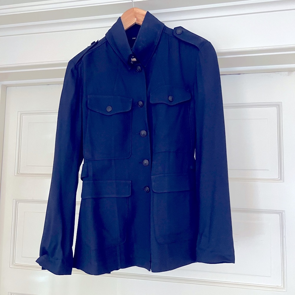 Rag & Bone - lightweight military style jacket - size 4